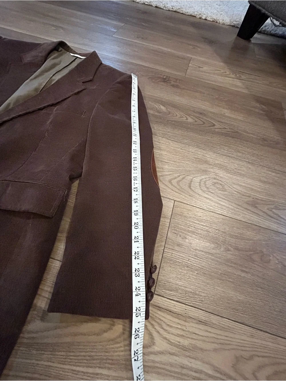 Vintage Levi Strauss Sports Classics 44R Brown Corduroy Sport Coat